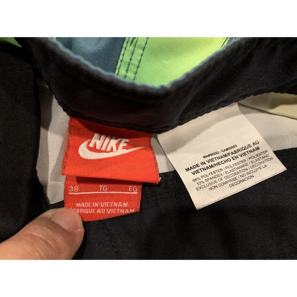 Nike Mens Multicolor GF Allover Print Soccer Shorts Size 38 589351-311 - Picture 4 of 10